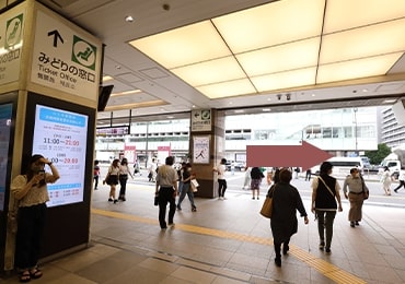 新宿駅南口からのクリニックまでの道順