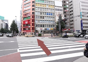 新宿駅南口からのSEC事務局までの道順